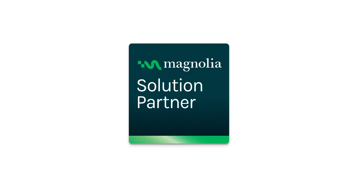 Digitalya was awarded Solution Partner status by Magnolia